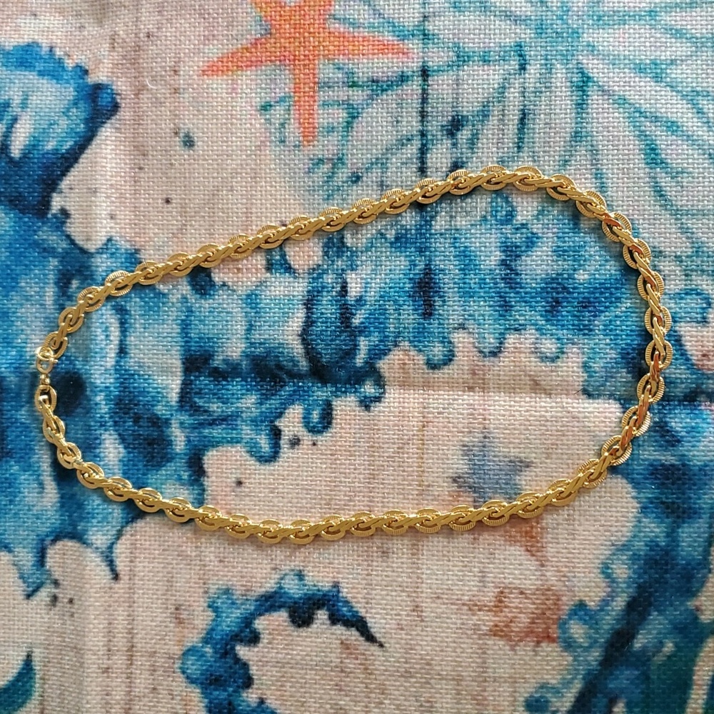 Vintage 80's Goldtone Link Chain - Picture 2 of 15
